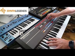 Roland Jam: Juno-106, SH-101, TR-808