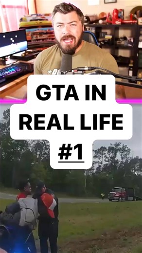 Woman launches her car 120 ft into the air #trafficincident #caughtoncamera #gta | Donut Operator