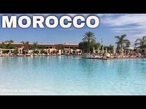 RIU TIKIDA PALMERAIE IN MARRAKECH MOROCCO , ALL INCLUSIVE RESORT .