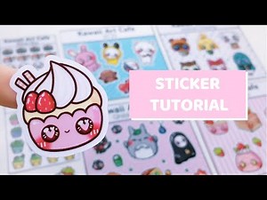 How To Make Stickers For An Etsy Shop (With Silhouette Portrait)
