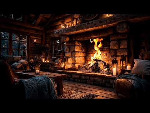 Cozy Fireplace ASMR 4K with Crackling Fire Sounds for Deep Relaxation & Sleep