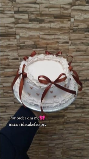 Ribbon 🎀 cake