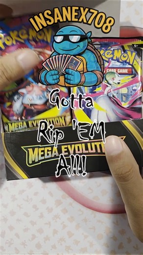 Mega Evolution Booster Box Pack 4 #pokemon