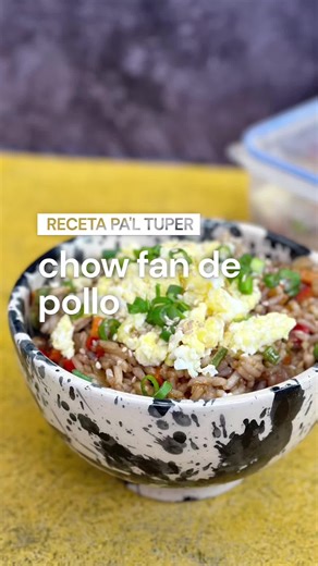 Receta Fácil de Chow Fan para Vianda Saludable