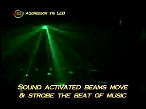 Watch American DJ Aggressor Tri LED Powered Effect Light on Amazon Live