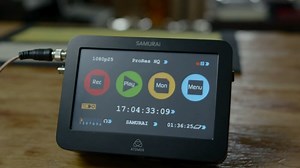 Atomos Samurai Combines an HD-SDI External Recorder and 5 Inch Monitor into One Small Package
