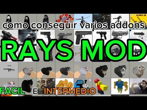 como conseguir varios addons en rays mod roblox parte 2
