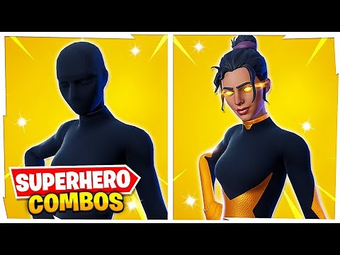 5 SWEATY SUPERHERO SKIN COMBOS IN FORTNITE (Pros ONLY Use These Tryhard Combos)
