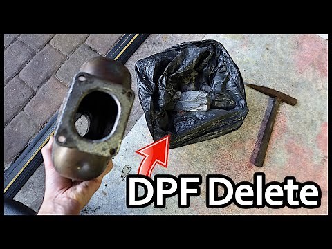 How To Gut & Remove A DPF The Easy Way!