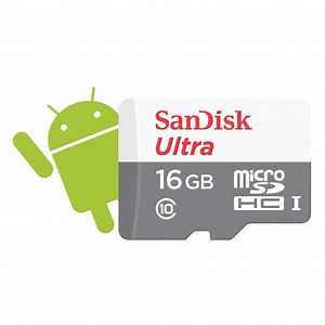 Sandisk Ultra Android Micro SDHC Memory Card 16GB Class10