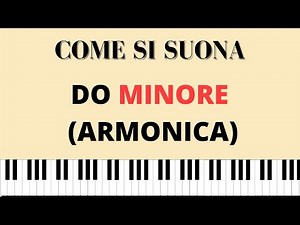 Scale Minori - Do Minore Armonica (Spartito Tutorial)