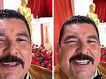 Guillermo Rodriguez gets ready to welcome stars at the Oscars
