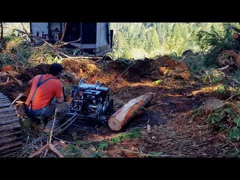 Prototype Winch and Drone for Yarder Setup April 17, 2016