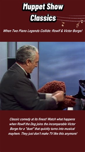 The "Musical Mayhem" approach What’s better than one piano virtuoso? Two... unless one of them has paws and a serious lack of personal space! 🐾🎹 Grab a seat for some high-key comedy and low-brow notes. #victorborge #muppetshow #classics #piano #comedyreels Buy Me a Coffee ❤ https://buymeacoffee.com/muppetshowmania | Muppet Mania