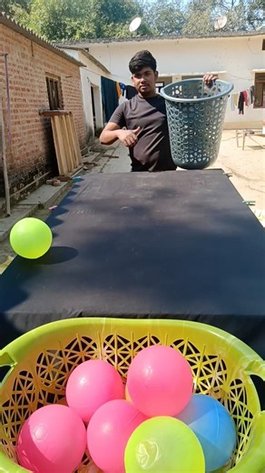 amezing malticolur ball purning family challenge ✅ #shorts #game