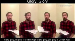 "Glory Glory" - by Michael Eldridge of Acapeldridge USA | Three Angels Aviation Ministry