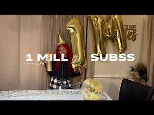 THANK YALL FOR 1M SUBS!!