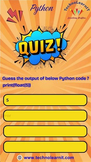 Programming With Python - Free Summer Camp 2026 | Quiz AAGP