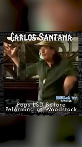Carlos Santana: The Unforgettable LSD Trip at Woodstock The legendary Woodstock Festival of 1969 is often remembered for its iconic performances, but for Carlos Santana, it was also a mind-bending experience fueled by an unexpected dose of LSD. Just 22 years old and relatively unknown at the time, Santana took the stage under the influence of the powerful psychedelic, leading to one of the most electrifying and spontaneous performances of his career. | NELA TV