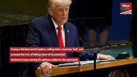 David Muir Highlights Fallout From Trump’s UN Speech