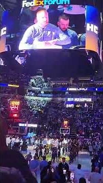 NLE Choppa Memphis Grizzlies Team opening night 2022!
