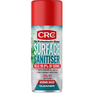 CRC Surface Sanitiser 250G Aerosol - 1752084