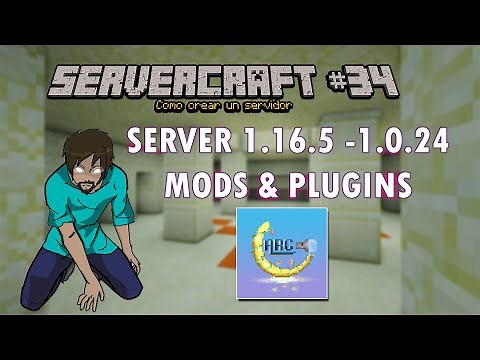 COMO CREAR UN SERVIDOR DE MINECRAFT - MODS/PLUGINS - 1.16.5 - ARCLIGHT - 1.0.24 - 2022 - CLOVUX