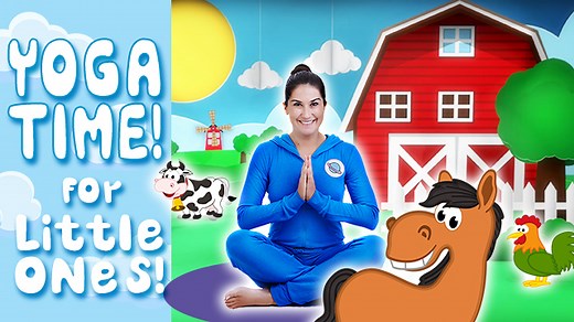 On the Farm | Yoga for little ones! | Cosmic Kids