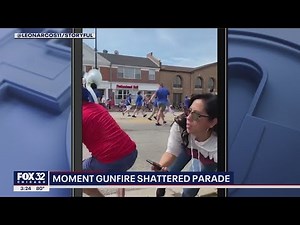 Illinois Parade Shooting: Video captures moment gunman opened fire at Fourth of July parade
