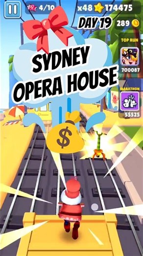 #subwaysurfers 😱 TOUCHING COINS = GAME OVER!! (Sydney Opera House 🏰)#shorts #gaming #challenge #2026