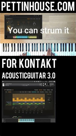 This Kontakt Guitar Feels Real #kontaktlibrary #nativeinstruments #pettinhouse #musicproduction