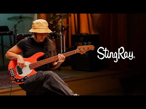 Sterling by Music Man: StingRay Short Scale Demo (ft. Valeria Falcon)