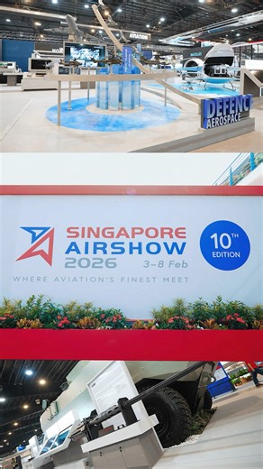 It’s Day 1 of #SingaporeAirshow2026, and the most exciting showcase is right here at the ST Engineering Pavilion. 🤩 Join Charles Baz on the ground as he takes you through some of our next‑gen #innovations! Whether it’s transforming air defence and unmanned operations, strengthening mission success on the battlefield or enabling smarter, safer and seamless airport journeys, we’re proving that there’s no challenge too tough, and no solution too bold. Be sure to visit us at the ST Engineering Pavi