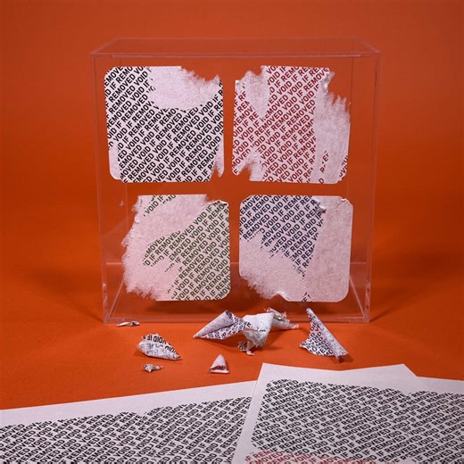 Data Privacy Day⛔️ Protect your items with tamper proof labels! Aka, the most frustrating video you’ll watch today! 😉 #flexilabelsuk #fyp #dataprivacy #privacy #tamper