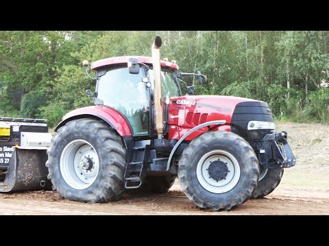 Case IH 5140 & Puma 155, 165, 210 & 225 & Magnum 170, 7110 & 7150 - Doing Some Tractor Pulling