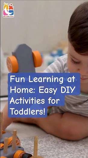 Fun Learning at Home: Easy DIY Activities for Toddlers!
