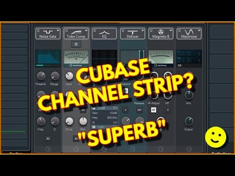 CUBASE CHANNEL STRIP! AMAZING!