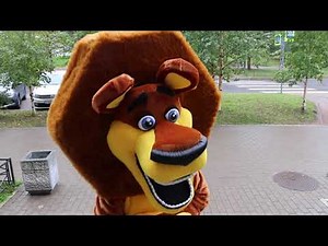 Lion mascot costume for kids show and events