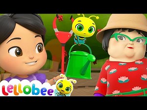 Earth Day | Lellobee by CoComelon | Sing Along | Nursery Rhymes and Songs for Kids