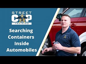 Searching Containers Inside Automobiles