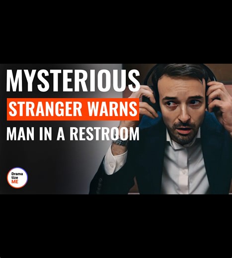 2.7M views · 37K reactions | Mysterious stranger warns man in a restroom | DramatizeMe | Facebook