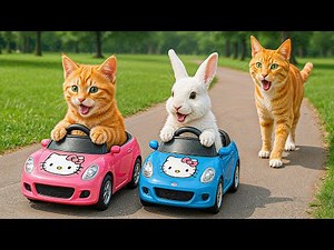 Mama Cat Works Hard to Buy a Brand-New Toy Car for Kitten 🐾🐱🚗 Heartwarming Healing Story