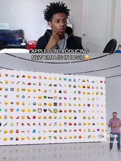 Apple is making new emojis for iphones in new IOS18 Update 😳 #fyp #foryou #IOS18 #apple #Viral #explore #reaction #xybca