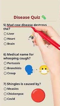 FAST Viral Disease Quiz! Only Geniuses Get 7/7! 🦠 | #MedicalTrivia #Science #AmbitQuiz