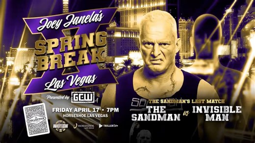 The Sandman's Retirement Match Set for GCW Spring Break X