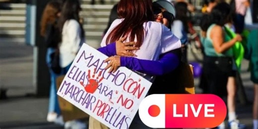 8M: EN VIVO | Marchas de colectivas feministas en el Día Internacional de la Mujer en Jalisco y México