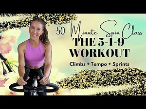 50 MINUTE SPIN CLASS: THE 5-1-9 | INDOOR CYCLING WORKOUT