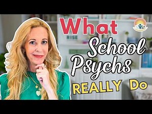 WHAT Does a School Psychologist Do? Inside IEP Testing, Evaluations, and Student Support