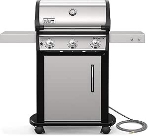Weber Spirit S-315 NG Gas Grill, Stainless Steel