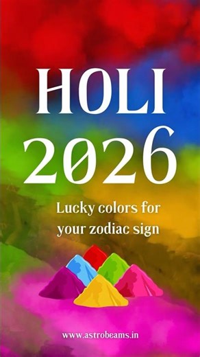 Lucky colors on holi 🩷#shortsfeed #trending shorts g